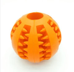 Interactive Rubber Slow Feeder Dog Ball - All The Above