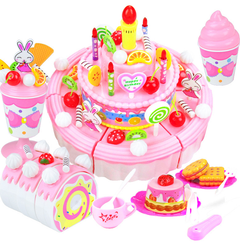 Kids Fruit Cutting Toy Set for Pretend Play Kitchen - All The Above