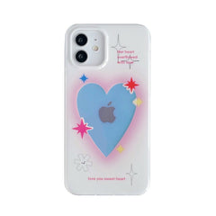 Laser Love Heart Design for Mobile Phone Case - All The Above
