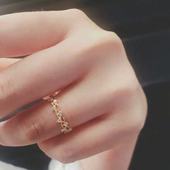 Light Luxury S925 Sterling Silver Fashion Ring - All The Above