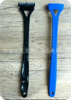 Men's Back Shaver With Foldable Three Head Blade (One Piece) - All The Above