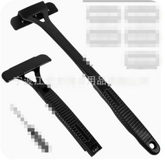 Men's Back Shaver With Foldable Three Head Blade (One Piece) - All The Above