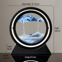 Moving Sand Art Landscape Table Lamp - All The Above
