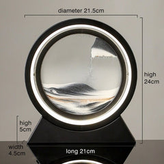 Moving Sand Art Landscape Table Lamp - All The Above