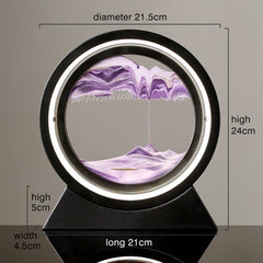 Moving Sand Art Landscape Table Lamp - All The Above