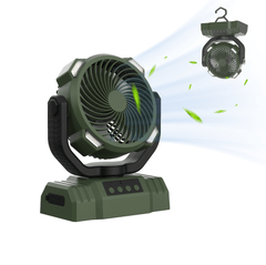 Outdoor Household Power Bank LED Light Camping Fan - All The Above