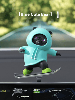 Playful Bear Car Decor - All The Above