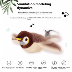 Plush Bird Pet Toy - All The Above