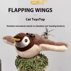 Plush Bird Pet Toy - All The Above