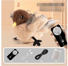 Plush Bird Pet Toy - All The Above