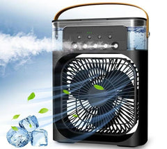 Portable 3-in-1 Air Cooler Fan – Mini AC for Room, Office & Car | Fast Cooling + Humidifier | Ships from USA 🇺🇸 | TikTok & Amazon Hot Seller! - All The Above