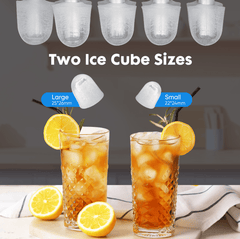 Portable Countertop Ice Maker, 26 lb Daily Capacity - All The Above
