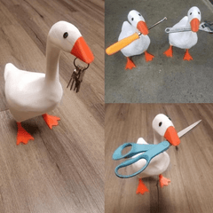 Quirky Duck Key Magnet - All The Above