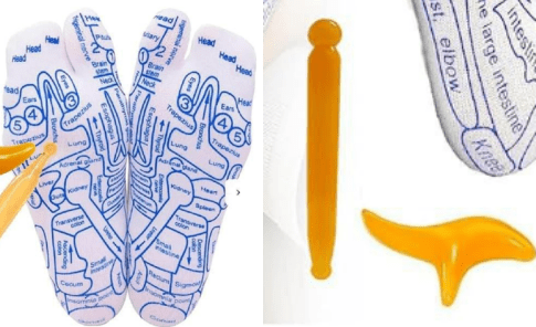 Reflexology Socks with Massage Tool (One Set) - All The Above