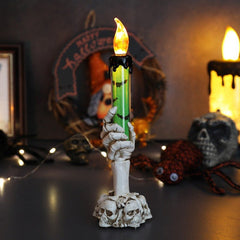 Skull Hand Candle Lamp - All The Above