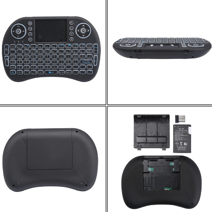 Smart TV Box with Mini Wireless Keyboard - All The Above