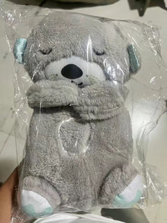 Sound Machine Soothe 'n Snuggle Otter Portable Plush Baby Toy with Sensory Details Music Lights & Rhythmic Breathing Motion - All The Above