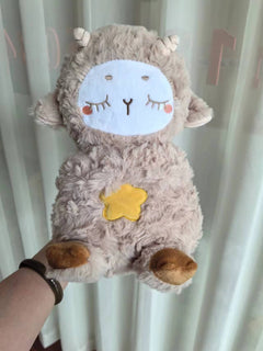 Sound Machine Soothe 'n Snuggle Otter Portable Plush Baby Toy with Sensory Details Music Lights & Rhythmic Breathing Motion - All The Above