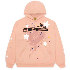 Spider Letter Prints Hoodies - All The Above
