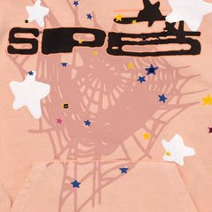 Spider Letter Prints Hoodies - All The Above
