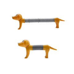 Spring Dog Pop Tubes Sensory Stress Relief Toy Set - All The Above