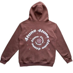 Star Printed Zip Up Hoodies - All The Above