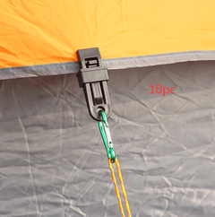 Tent Canopy Rope Clips for Outdoor Camping Accessories - All The Above