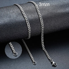 Twisted Rope Figaro Necklaces - All The Above