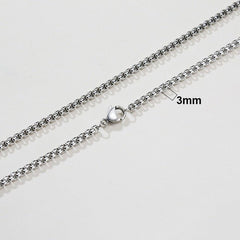 Twisted Rope Figaro Necklaces - All The Above