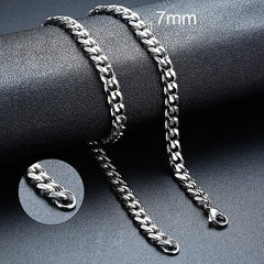 Twisted Rope Figaro Necklaces - All The Above
