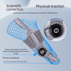 Upgraded Adjustable Bunion Corrector - All The Above