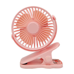 USB Mini Clip Fan - Silent Rechargeable For Dorms - All The Above