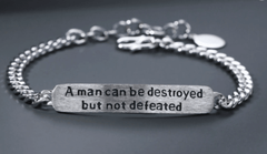 Vintage Thai Silver Bracelet for Men's Fashion - All The Above