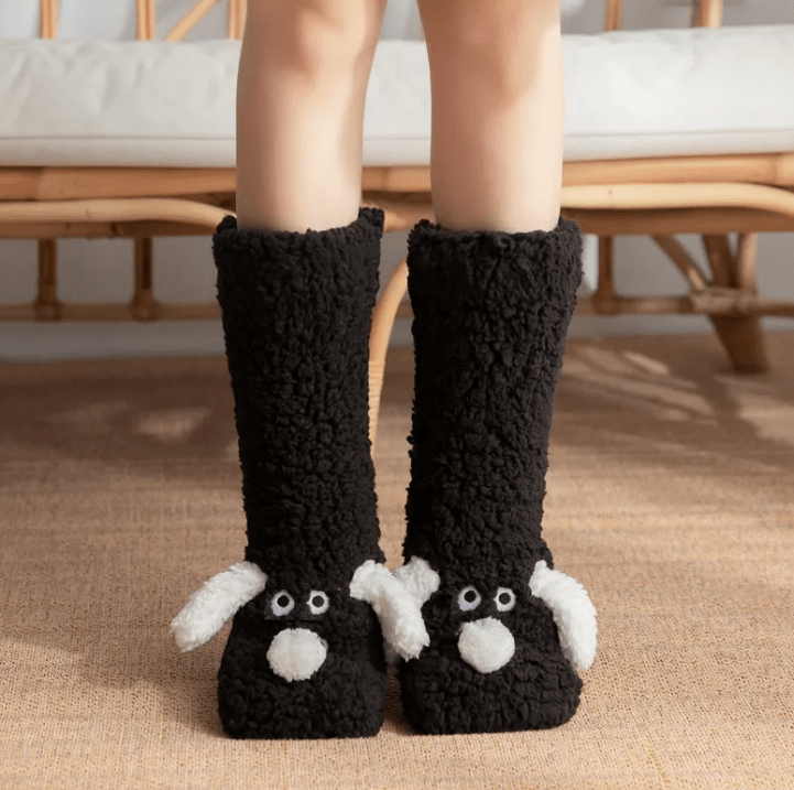 Women’s Plush Dog Socks - All The Above