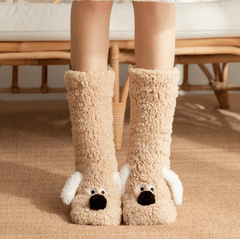 Women’s Plush Dog Socks - All The Above