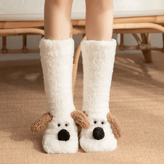 Women’s Plush Dog Socks - All The Above