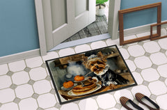 Yorkie Pumpkin Welcome Mat - All The Above